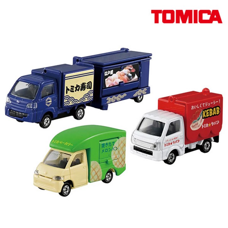 세트토미카토미카 푸드트럭 키친카 3종세트25년06월