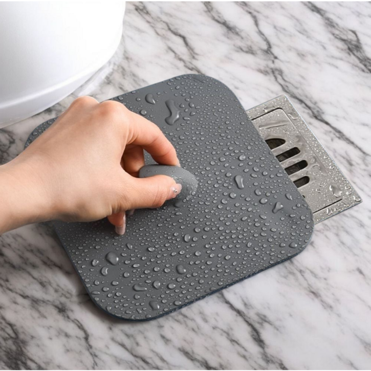 하수구 악취 방지 실리콘 패드 방충 역류 방지 화장실 주방 배란다 배수구 덮개