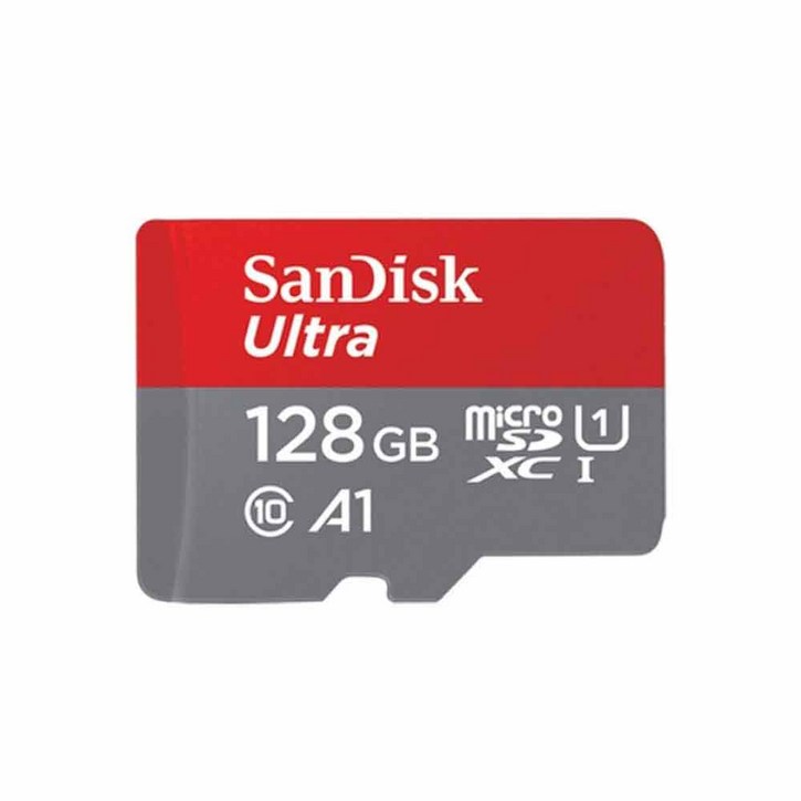 샌디스크 MICRO SD 카드 울트라 128GB A1 QUAB 핸드폰 스마트폰 블랙박스 메모리카드, 128GB 10
