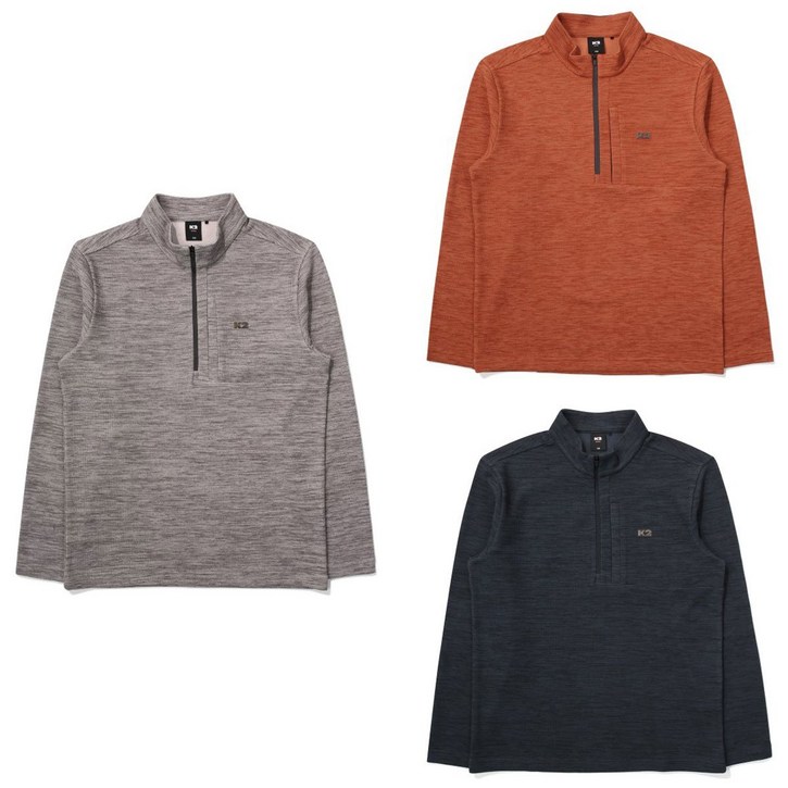 백화점정품 K2 티셔츠 남성 간절기 등산 플라이하이크 집업 W3 캐주얼 편한