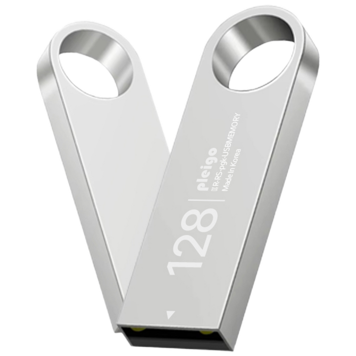 플레이고 P52 메탈 USB메모리 4GB~128GB [레이저 각인 무료], 1개, 4GB