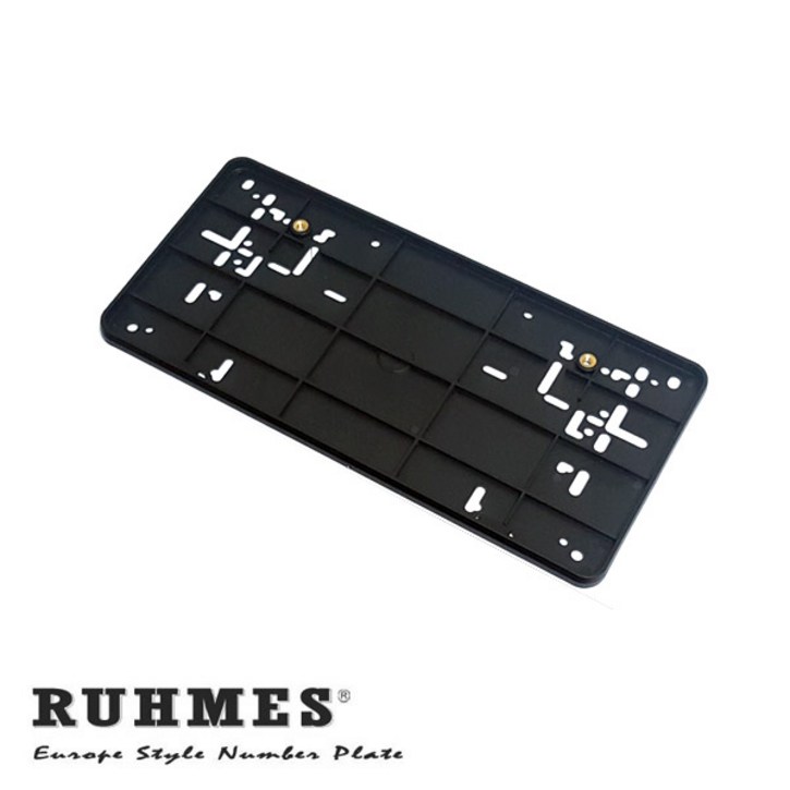 카런 수입차용 슬림형 번호판 넘버플레이트 번호판가드 숏타입