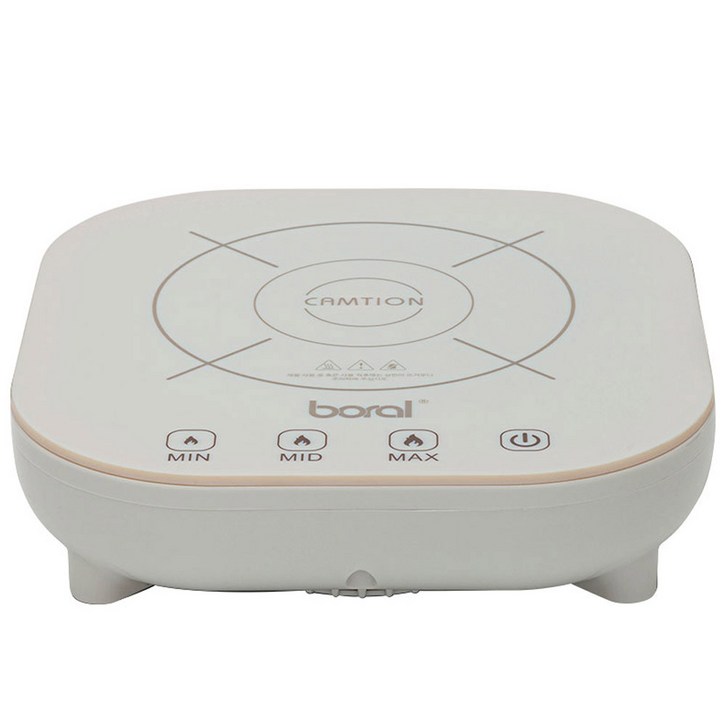 보랄 캠션 미니 인덕션 1구 WHITE, HNZJV330TDC, 일반형 보랄 캠션 미니 인덕션 1구 WHITE, HNZJV330TDC, 일반형