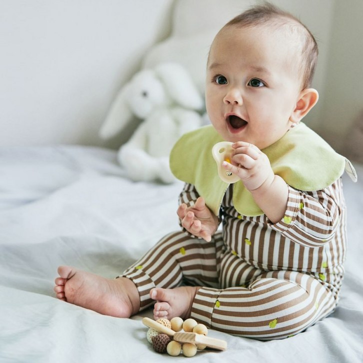 코니 신생아용 밤부 바디수트  레깅스 세트