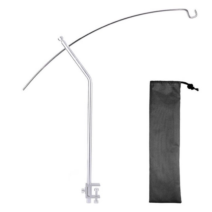 캠핑 미니 랜턴 분리형 랙 테이블 야외 IGT 스탠드 홀더 휴대용 라이트 합금 행거 램프 포스트 폴 알루미늄