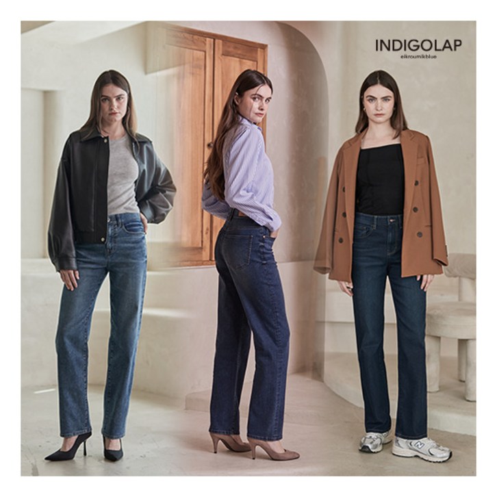 인디고랩  스페셜 릴렉스 여성 데님 3종
