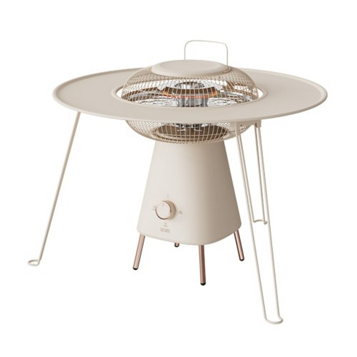 썬히터 전기 난로 라운드 테이블