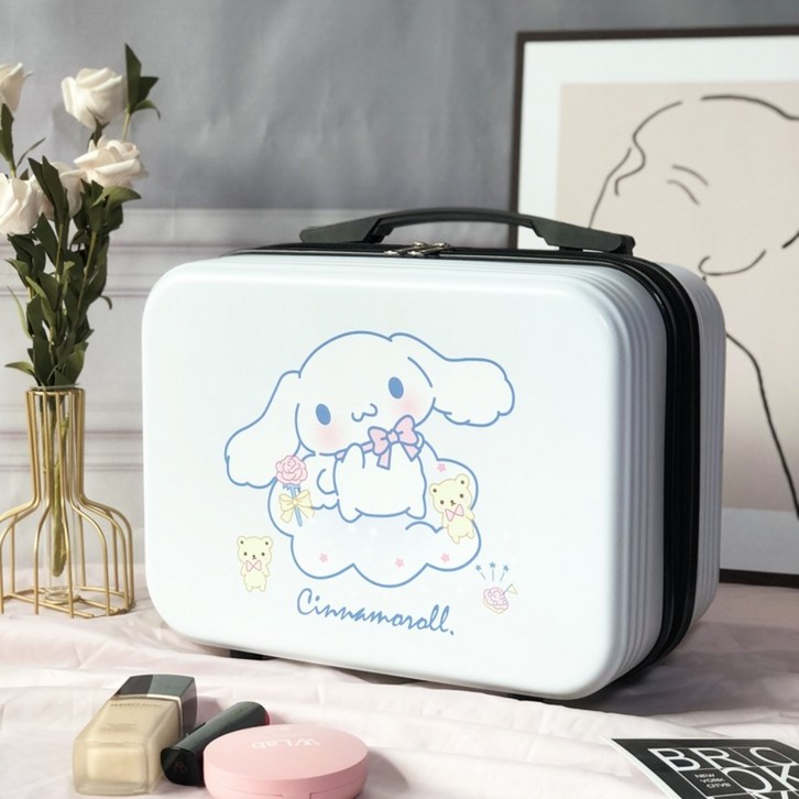 산리오 시나모롤 포차코 쿠로미 14인치 레디백 기내용 미니 여행가방 캐리어 파우치 산리오 시나모롤 포차코 쿠로미 14인치 레디백 기내용 미니 여행가방 캐리어 파우치