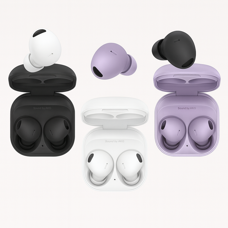 삼성 버즈2프로 중고 정품 왼쪽 오른쪽 본체 충전케이스 풀세트