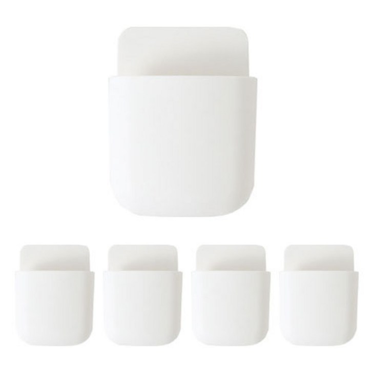 디오셀 무타공 접착식 다용도 리모콘 휴대폰 거치대