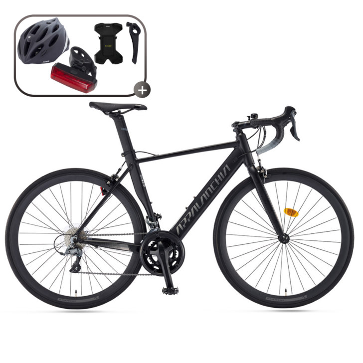 2026 삼천리 700C 아팔란치아 R16 알루미늄 에어로 입문용 로드바이크, 1개, 167cm, 블랙무광470,M