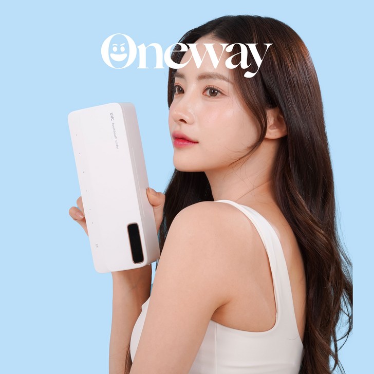 치과공식판매 원웨이 가정용 칫솔 살균기 V1, 화이트