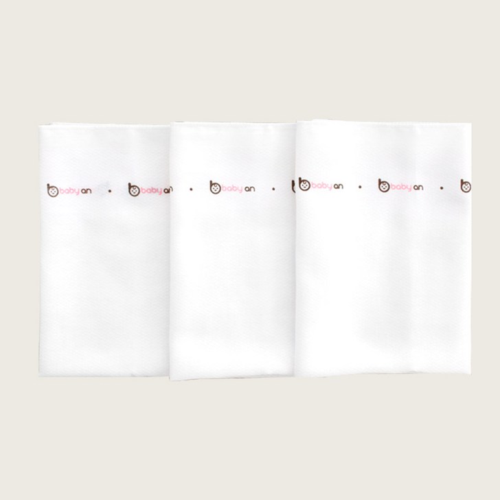 베이비앙 국내산 순면 엠보손수건 30장50장