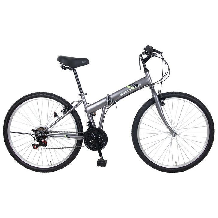 삼천리자전거하운드 시애틀F26 접이식 자전거 시애틀 F 21단 26 155cm 이상 생활용 C.MTB 컴포트 MTB, 170cm, 1개, 다크실버완전조립