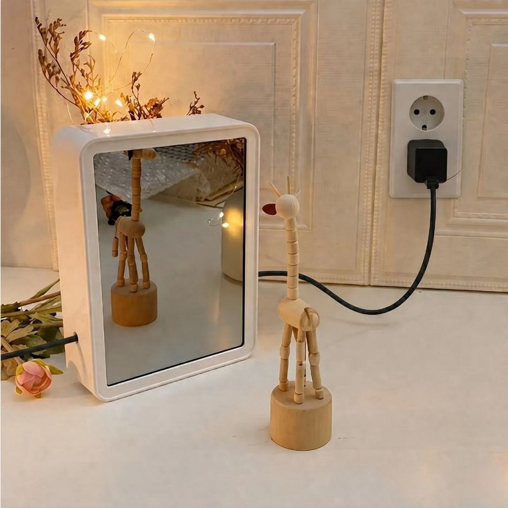 매직 미러 액자 거울 LED 선물용 무드등 포토 주문제작 LED 특별한 사진