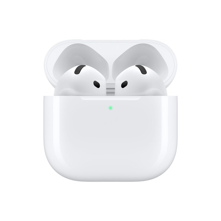 Apple 2024 에어팟 4세대 액티브 노이즈 캔슬링 블루투스 이어폰