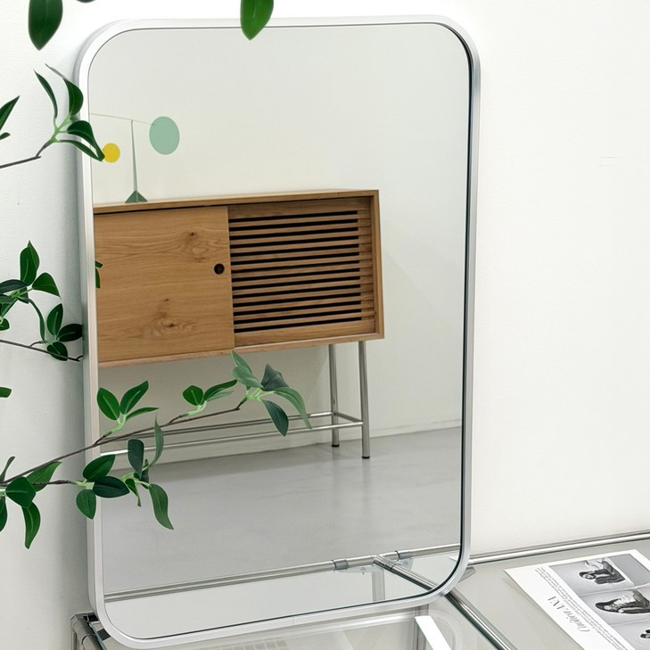 일상도구 인테리어 사각 벽 거울 40 x 60 cm