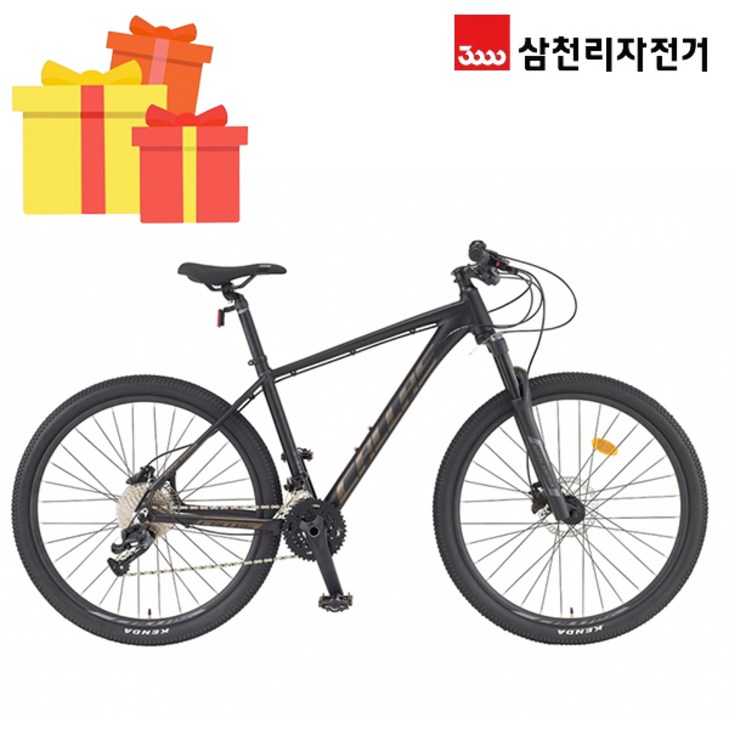 삼천리 완조립 2022 아팔란치아 칼라스 X33 27.5인치 33단 산악 MTB 알루미늄 자전거, 블랙, 1개, 178cm