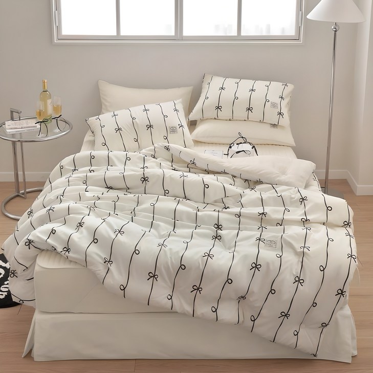 쁘리엘르 비비 워싱 차렵 침구 세트