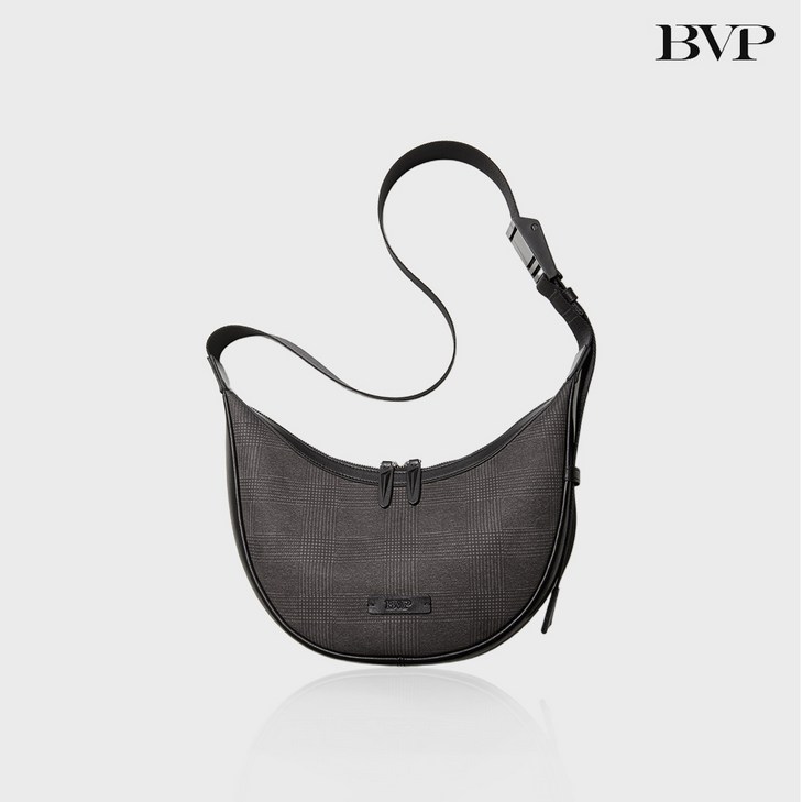 BVP 글렌 체크 디자인 천연소가죽 호보백 크로스백 X8028 BVP 글렌 체크 디자인 천연소가죽 호보백 크로스백 X8028