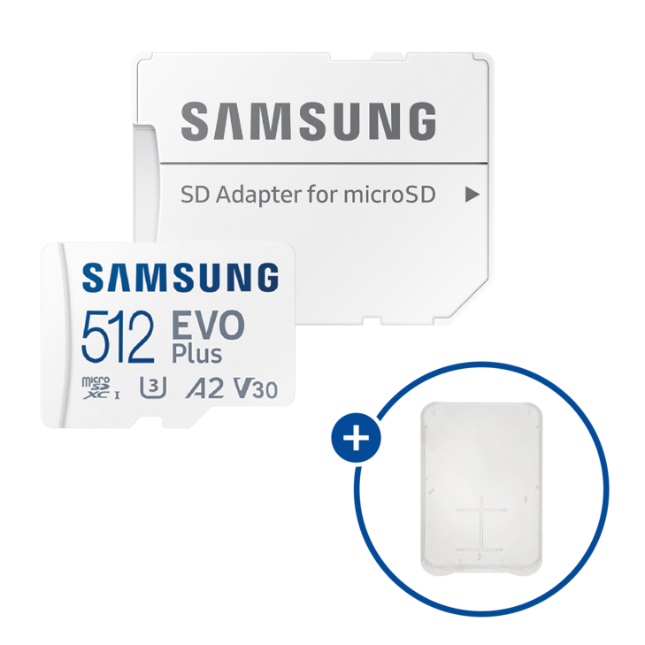 삼성전자 마이크로SD카드 EVO PLUS MB-MC512SA/KR + SD카드 케이스