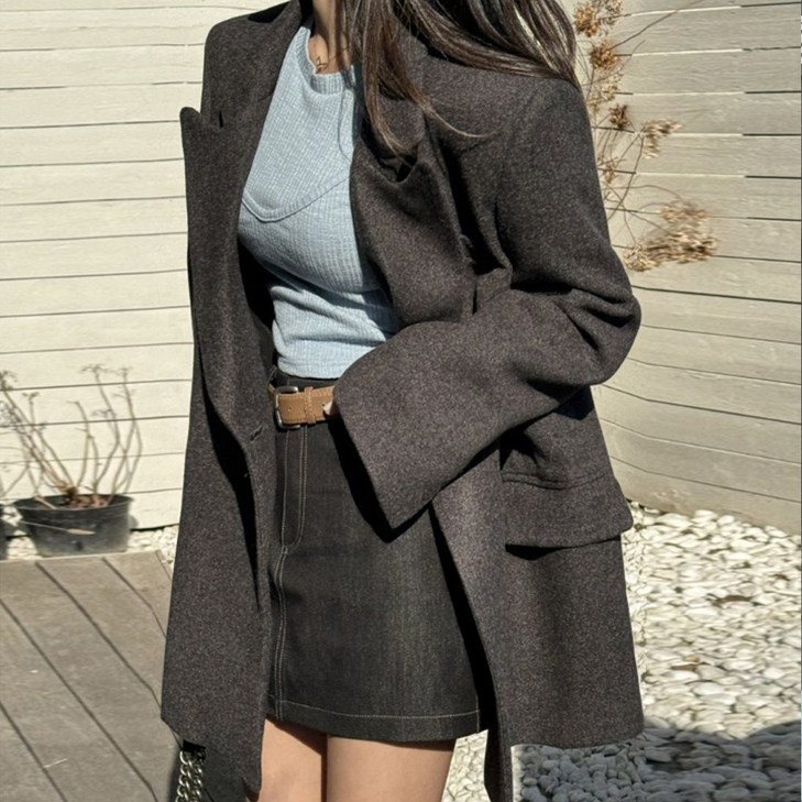 떳다그녀 린더스 울 자켓 떳다그녀 린더스 울 자켓