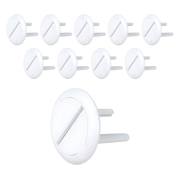 코텍스 원터치 콘센트 안전커버 날개형 10p