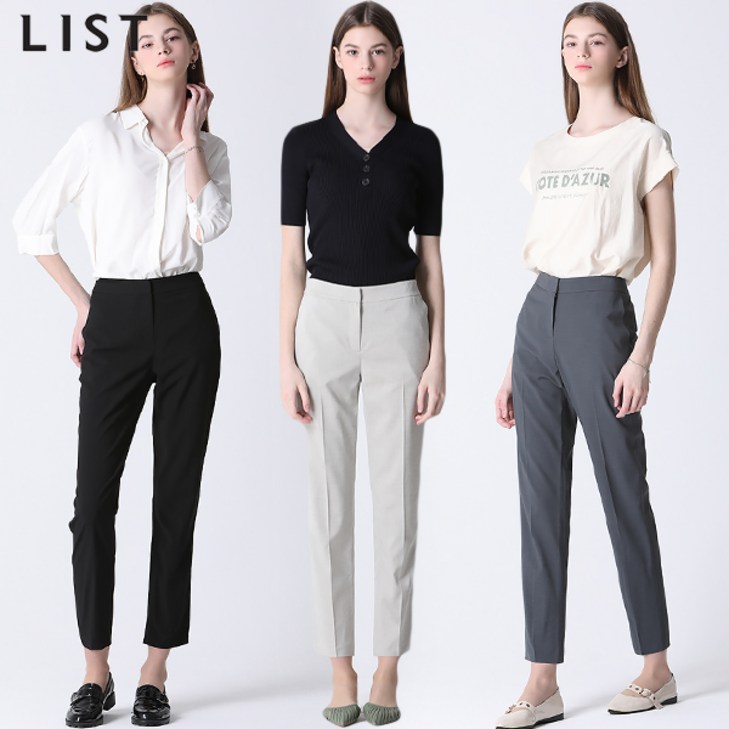 리스트 모던 슬림 슬랙스  택가격  128000원