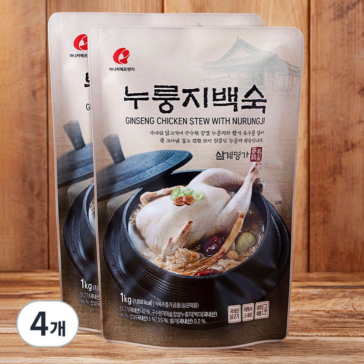 마니커에프앤지 누룽지 백숙 냉장