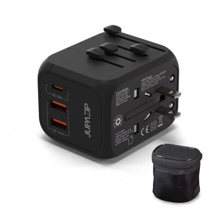 주파집 여행용 멀티 어댑터 PD 30W JP-AD300