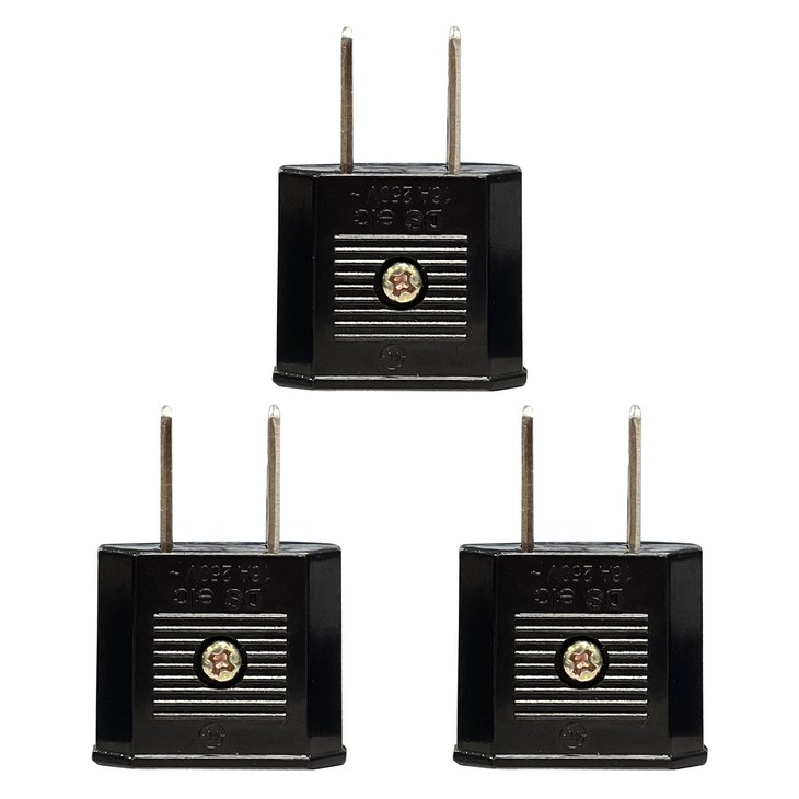 홈플래닛 국내생산 220V 변환 110V 플러그 여행용 어댑터 나사형