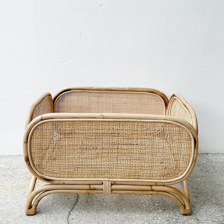 21USEFN0005호유즈가구 라탄 플랜트스탠드직사각케인, 호유즈가구 라탄 플랜트스탠드직사각케인, 1개