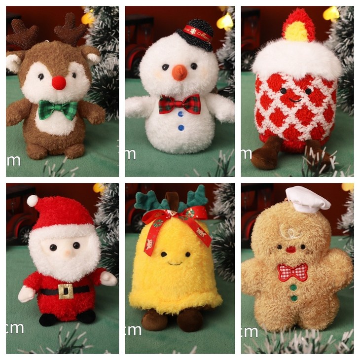 씨와이씨 크리스마스 트리 장식 인형 오너먼트 산타 루돌푸 눈사람