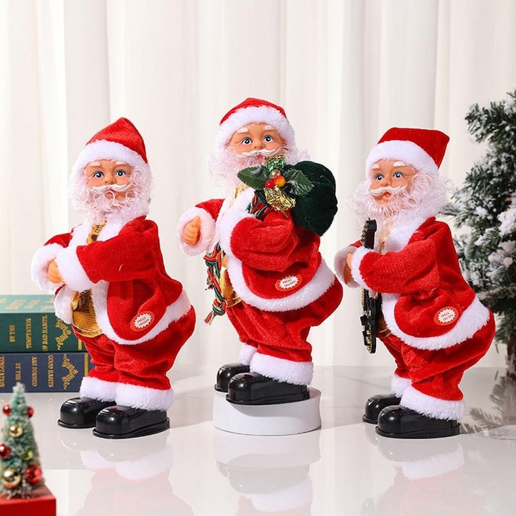춤추는 산타 트월킹 추는 크리스마스 장식소품, 선물주는산타