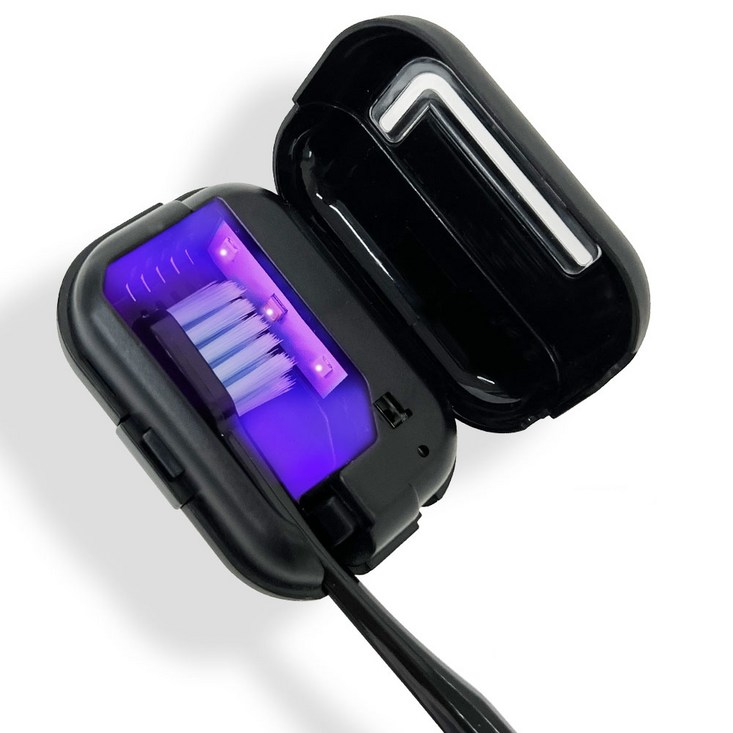 크리썸 프레쉬팟 휴대용 무선 UV USB 충전식 벽걸이 건조기 소독기 칫솔살균기