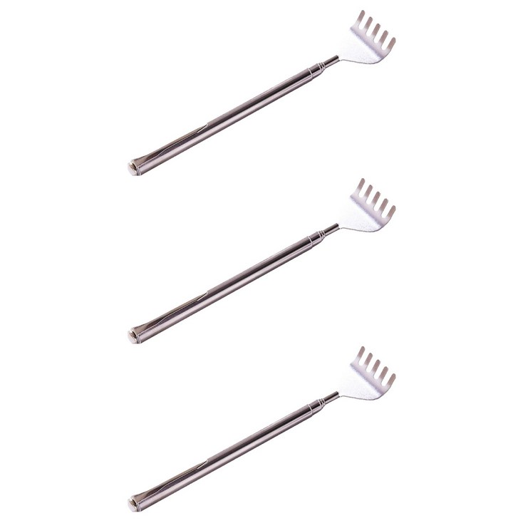 에스에스 5단 접이식 휴대용 스테인레스 효자손 50cm