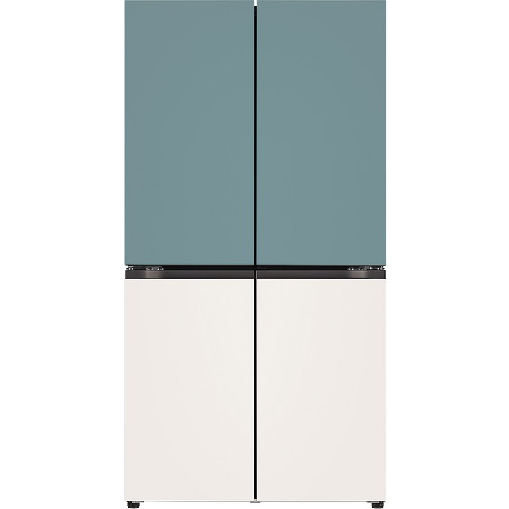 LG전자 디오스 오브제컬렉션 4도어 냉장고 T873MTE111 870L 방문설치