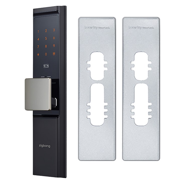 직방 와이파이 스마트 도어락  보강판 세트 SHPDR700