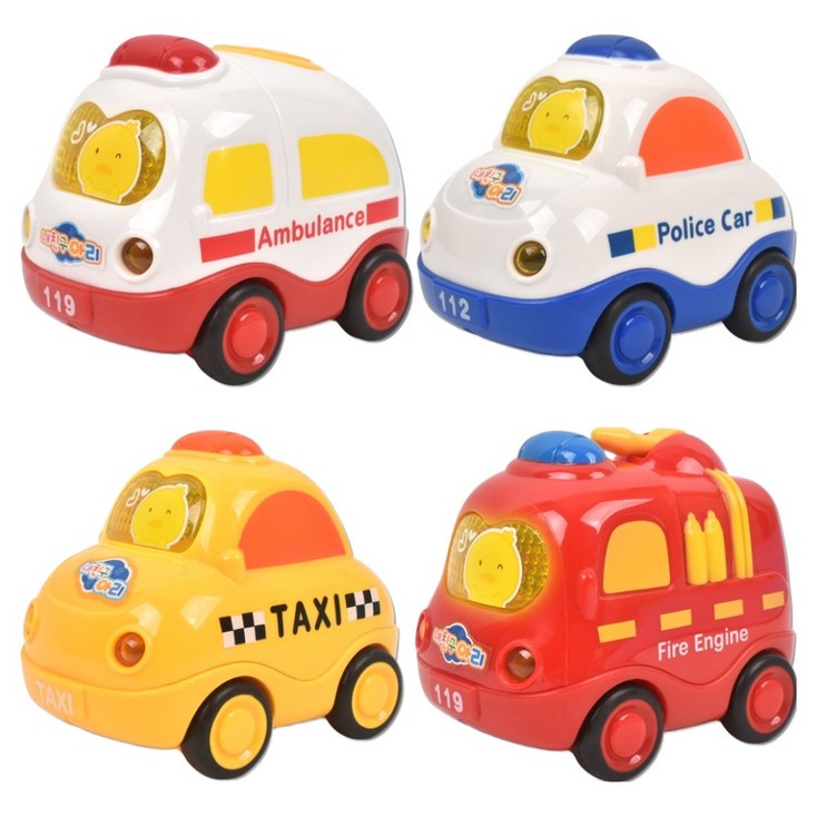 아리의 고고미니카 4종 작동완구 세트