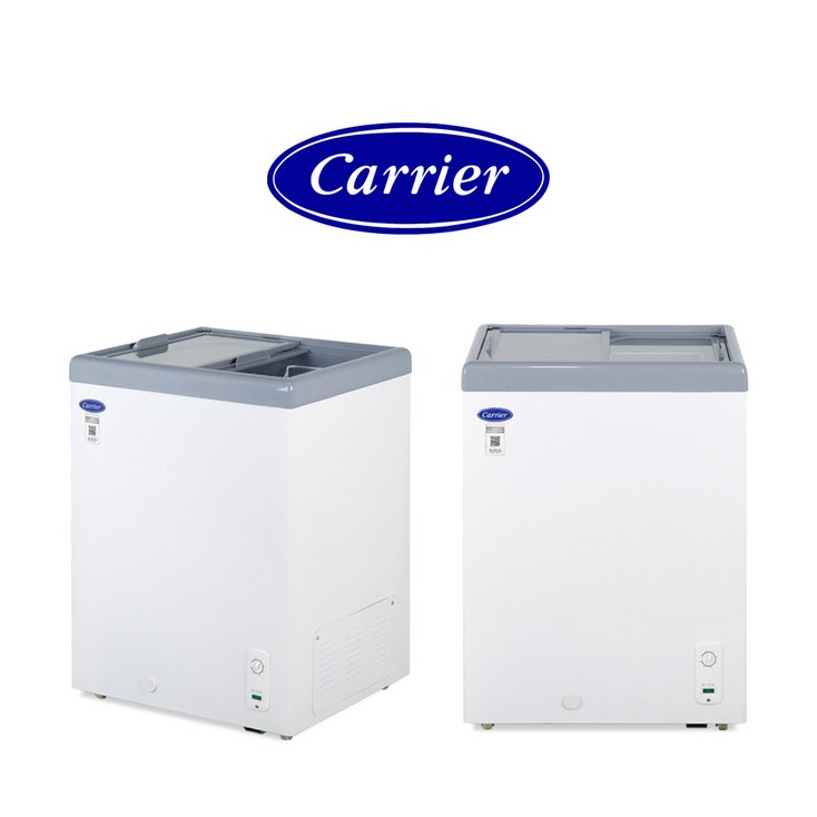 캐리어 CSDH-D101WA 소형냉동고 냉동쇼케이스 가정용 저소음 편의점냉동고 아이스크림냉장고