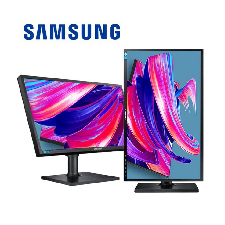 삼성 S22E45K LED HDMI 22인치 모니터 피벗 세로 사무업무병원 중고AA, 54cm, s22e45k