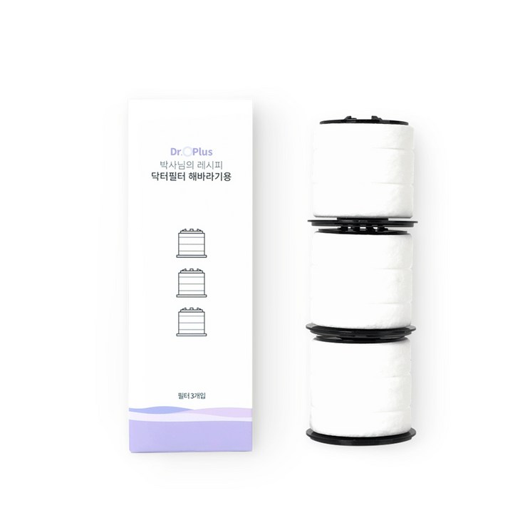 닥터오플러스 해바라기 샤워기용 리필 필터 3개입