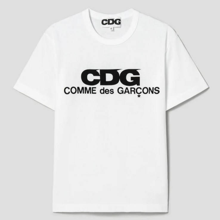 꼼데가르송 CDG 에어플레인 로고 화이트 반팔티셔츠 XXL 남녀공용 SZT0050512 꼼데가르송 CDG 에어플레인 로고 화이트 반팔티셔츠 XXL 남녀공용 SZT0050512