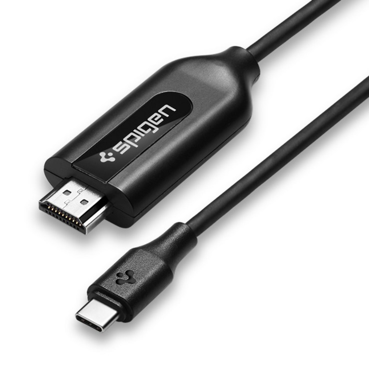 슈피겐 USB케이블 3.2Gen1 C21CH 블랙 USBCHDMI