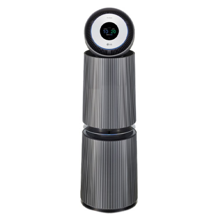 LG 퓨리케어 360도 공기청정기 알파 아이언 그레이AS331NNFC