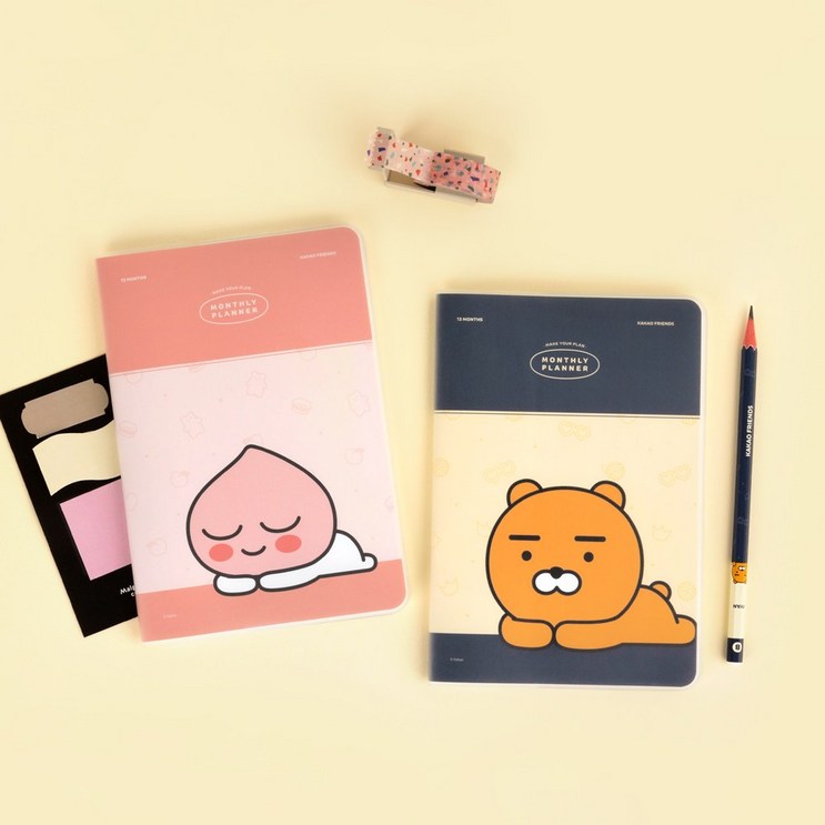 카카오프렌즈 먼슬리 플래너 카카오프렌즈 먼슬리 플래너