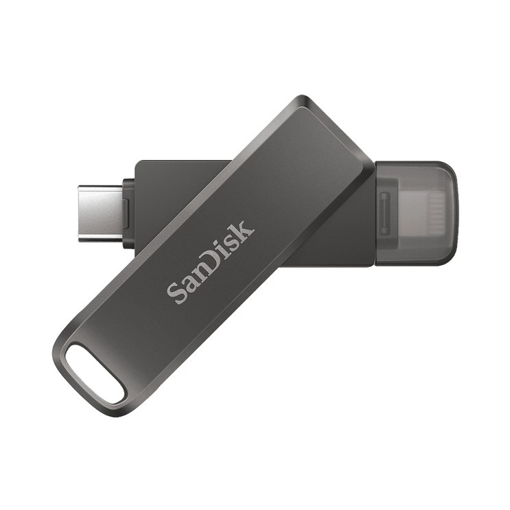 샌디스크 USB 메모리 iXpand Luxe 8핀 C타입 OTG 3.1 대용량, 256GB
