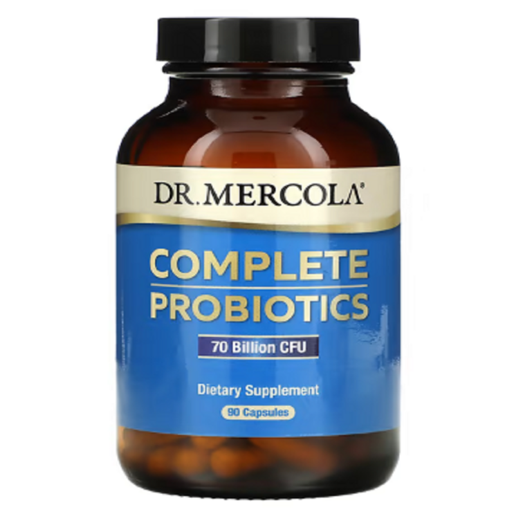 인포비타Dr.Mercola닥터머콜라, Complete Probiotics 70 Billion CFU, 3개, 90개