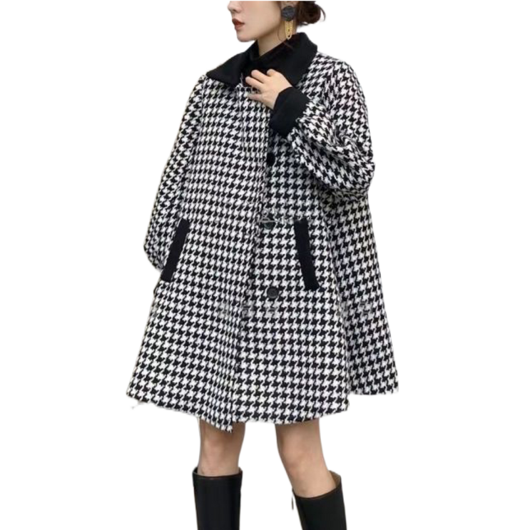 셀럽당 겨울 도톰한 모직 코트