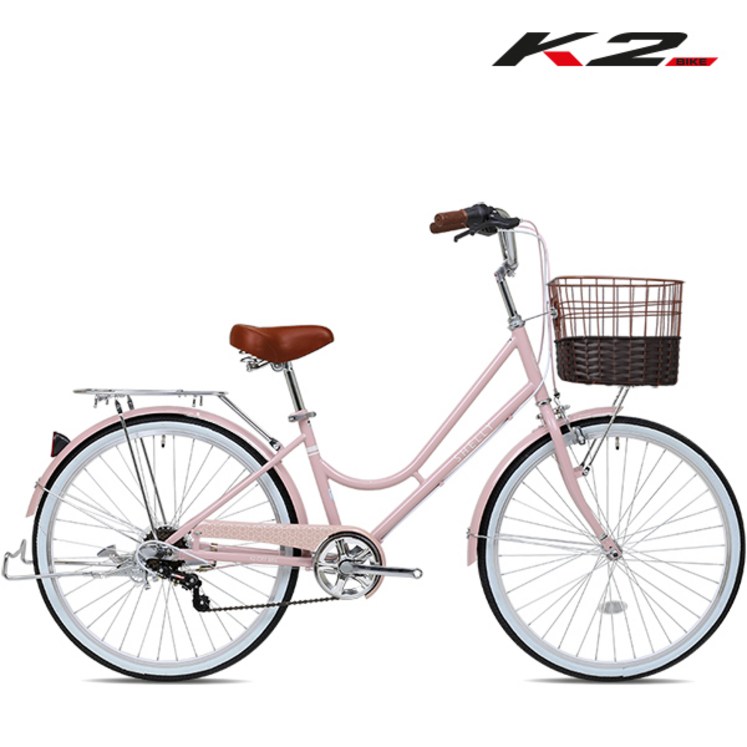2023 케이투바이크 클래식 여성용자전거 쉘리클래식 24인치 7단 조립구매시 사은품증정